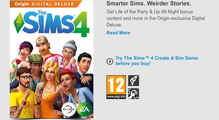 download sims 4 demo free